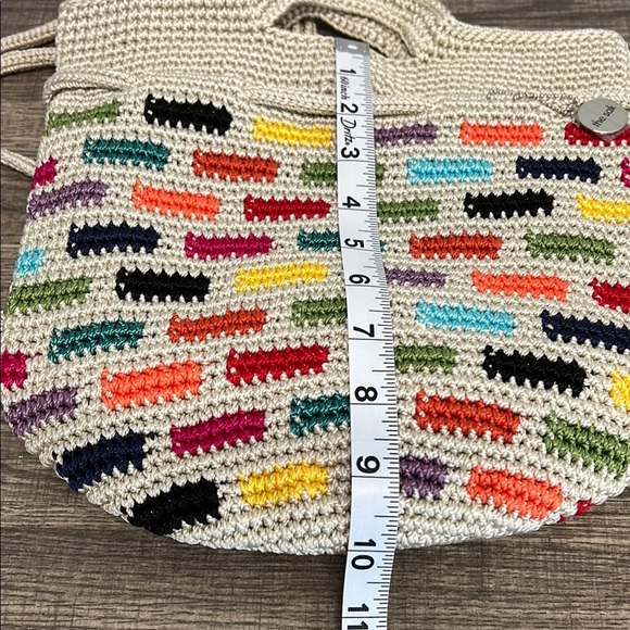 The Sak | Dylan Crochet Color Block Sm Backpack - Picture 11 of 12
